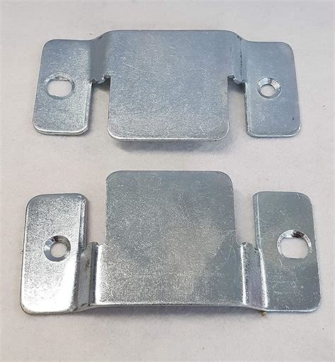 interlocking flush mount metal brackets